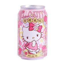 Hello Kitty peach soda