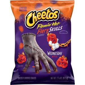 Cheetos Flamin’ Hot Fiery Skulls Flavor