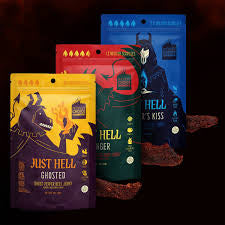 Just Hell Ghosted Ghost Pepper Beef Jerky