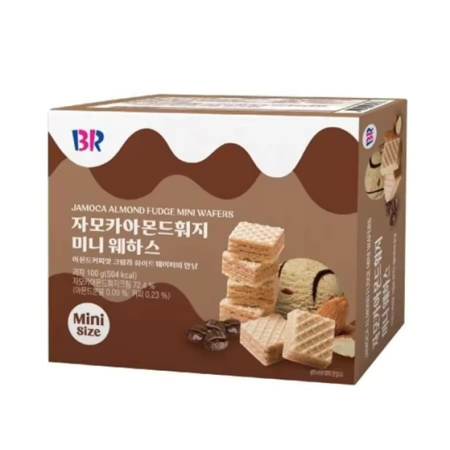 Baskin Robbin’s Jamaica Almond Fudge Mini Wafers