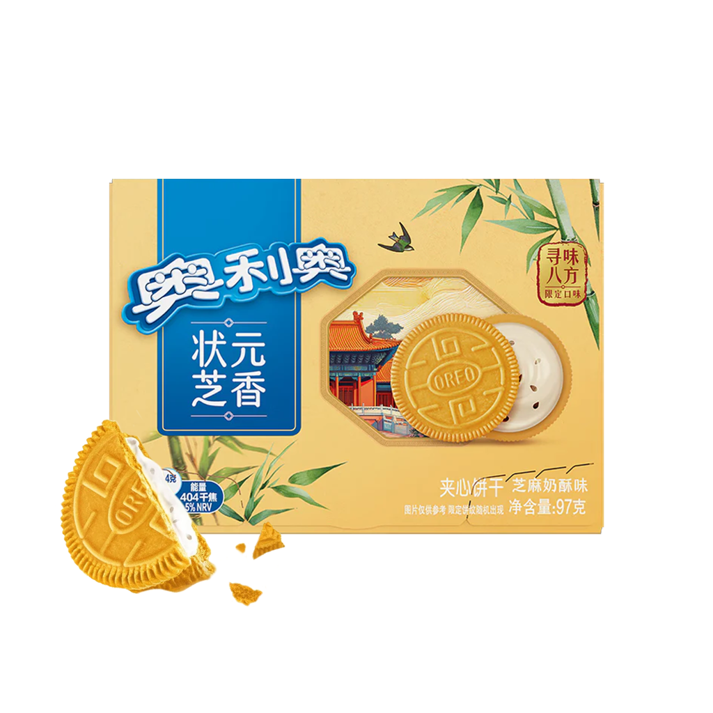Oreo Sesame Cheese flavor