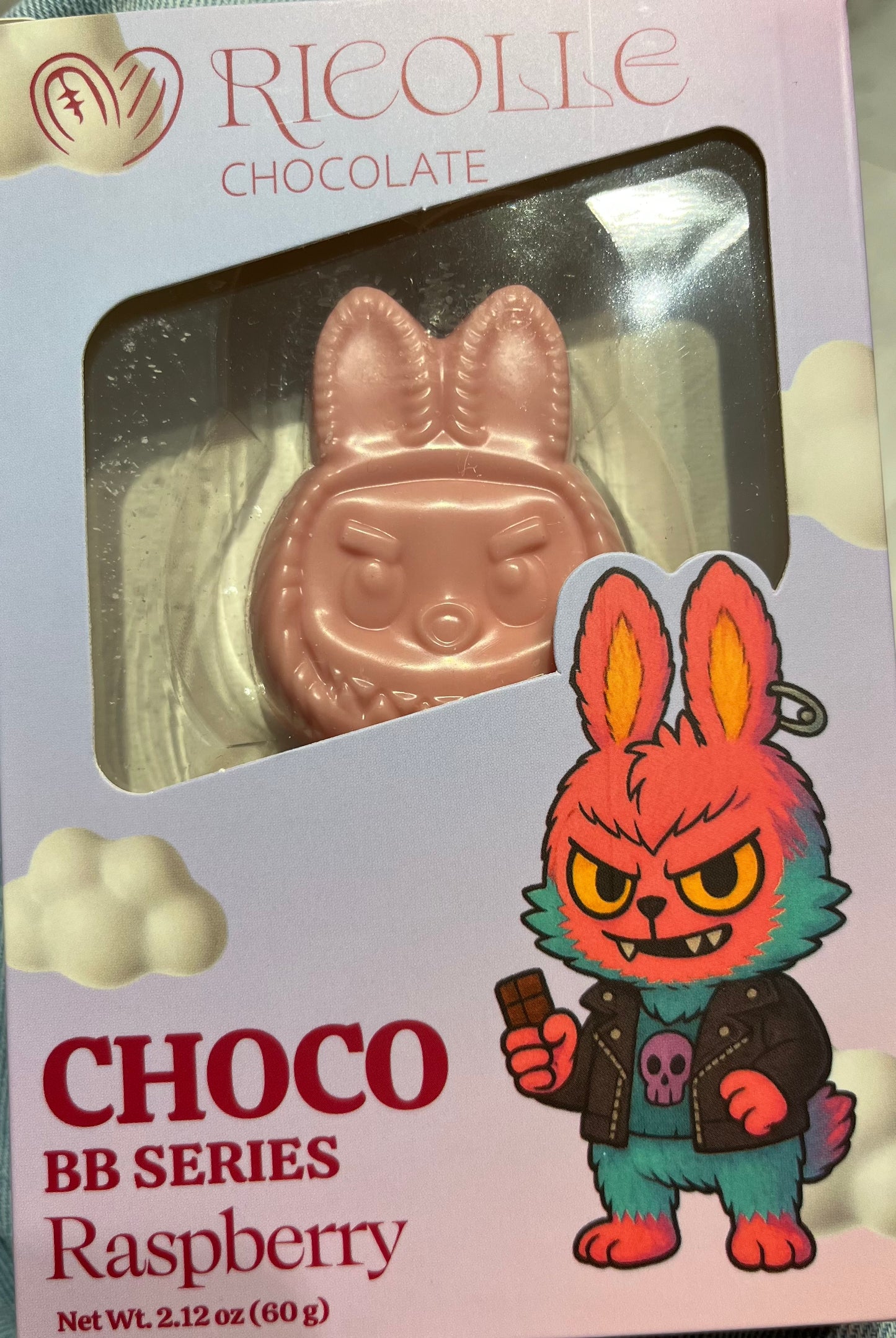 Ricolle Labubu chocolate Choco BB series Raspberry