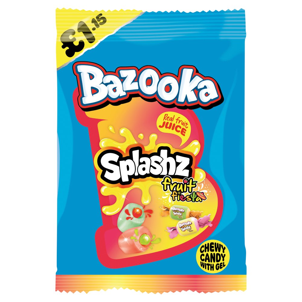 Bazooka Splashz Fruit Fiesta