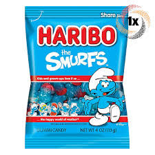 Haribo the smurfs