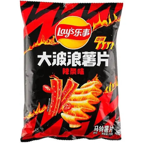Lay’s Wavy spicy latiao flavor