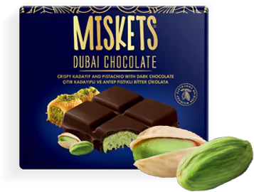 Miskets Dubai chocolate dark