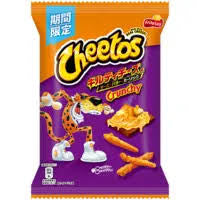 Cheetos cheese, butter, and garlic