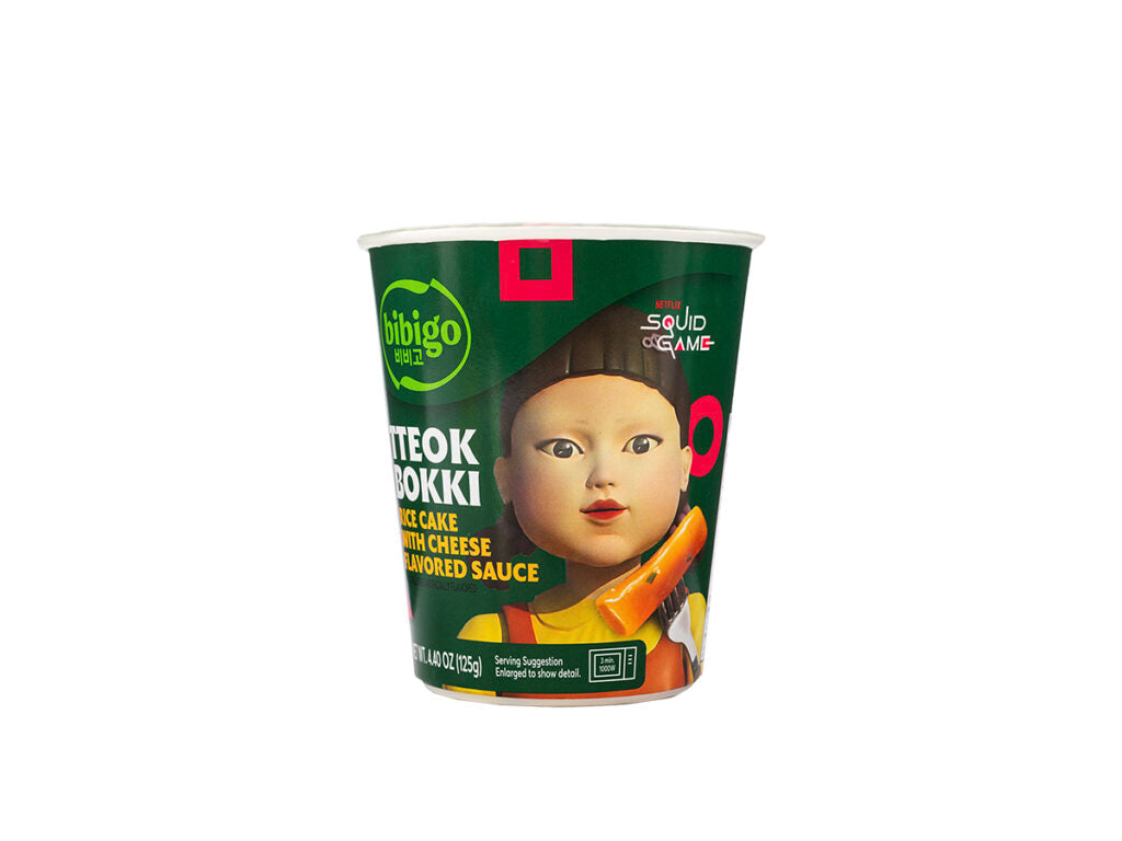 TTEOKBOKKI rice cake with cheese flavored sauce