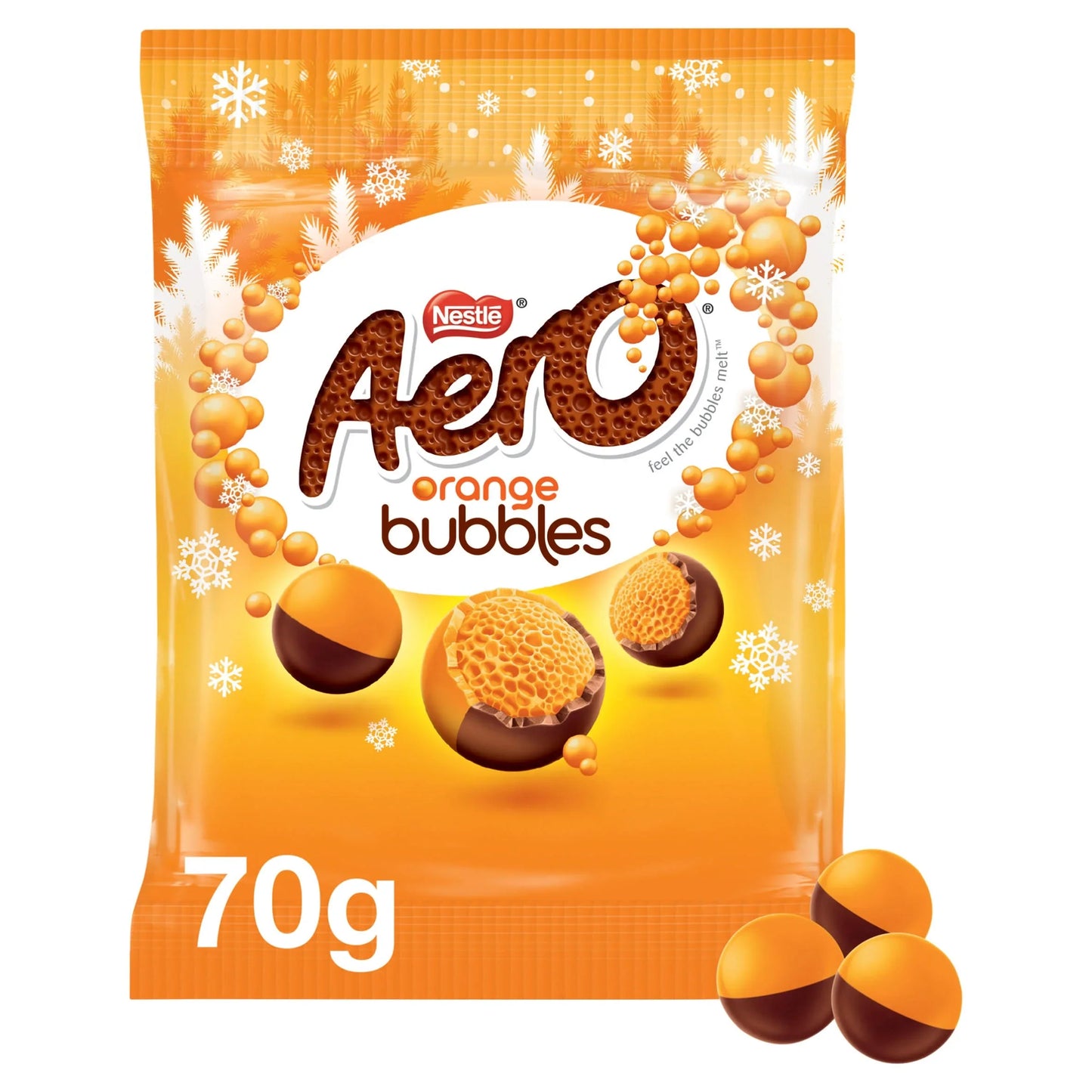 Aero Orange Bubbles