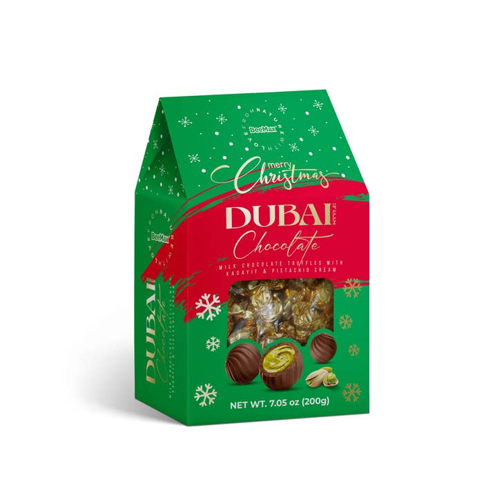 BeeMax Dubai chocolate truffles merry Christmas