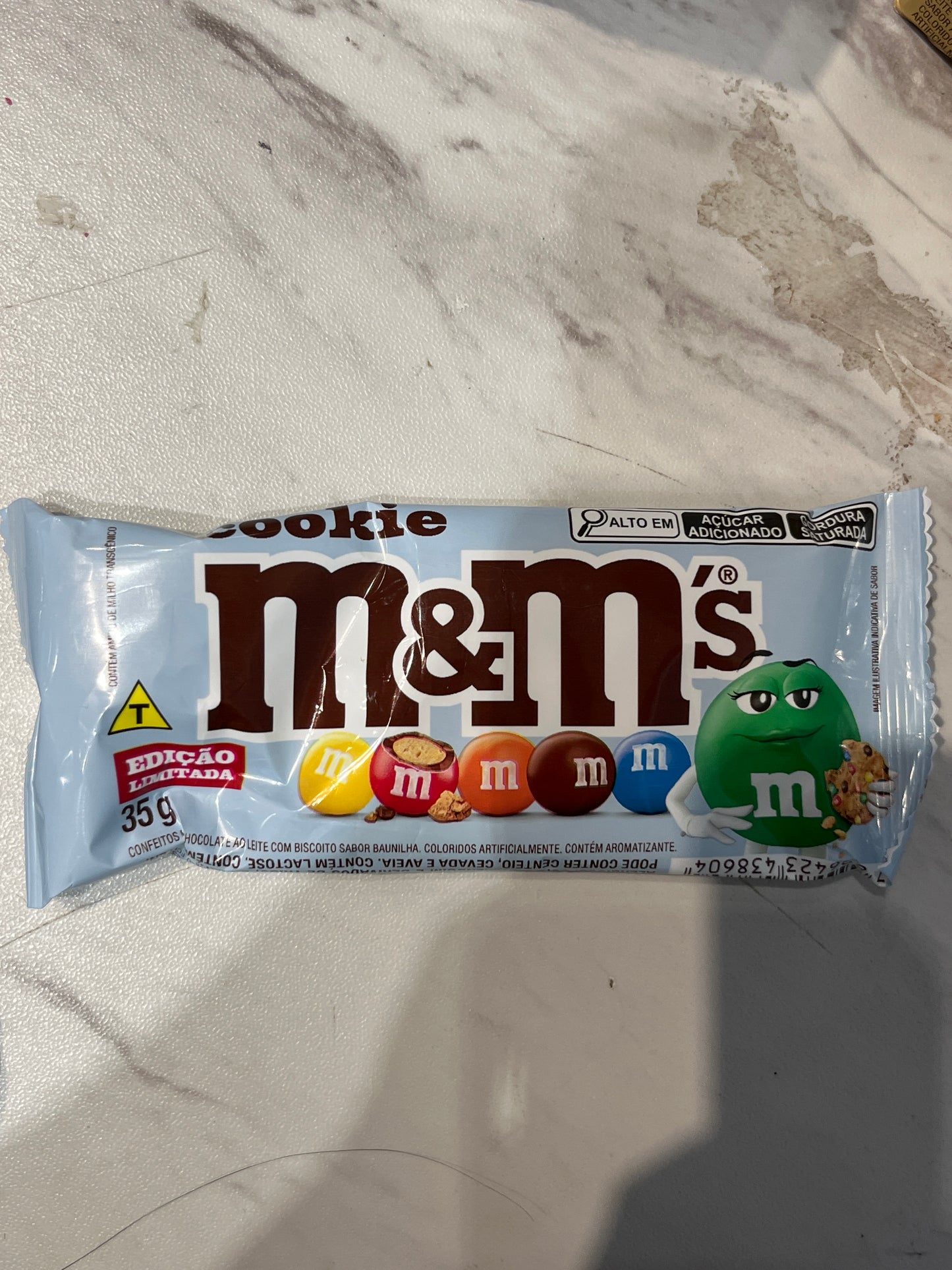 M&m’s cookie