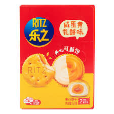 Ritz Salted Egg Yolk Cheese sandwich crackers