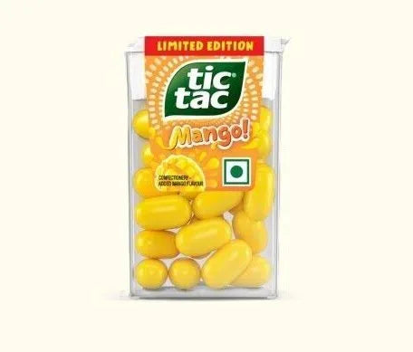 Tic Tac Mango and intense mint (same barcode )