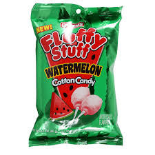 Fluffy stuff watermelon cotton candy