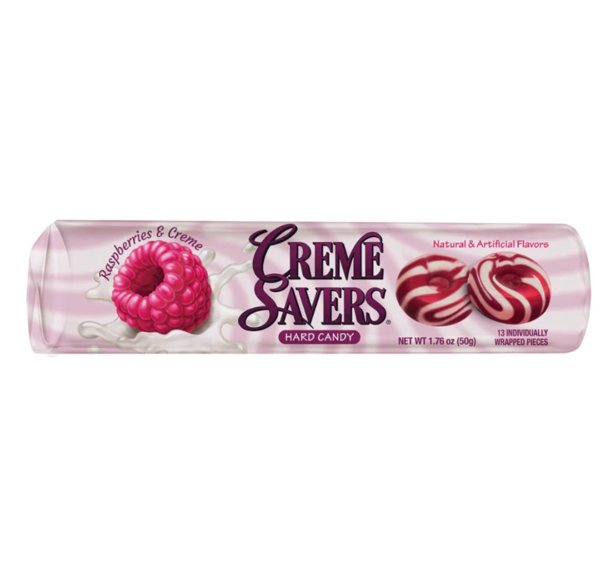Crème savers raspberries & crème