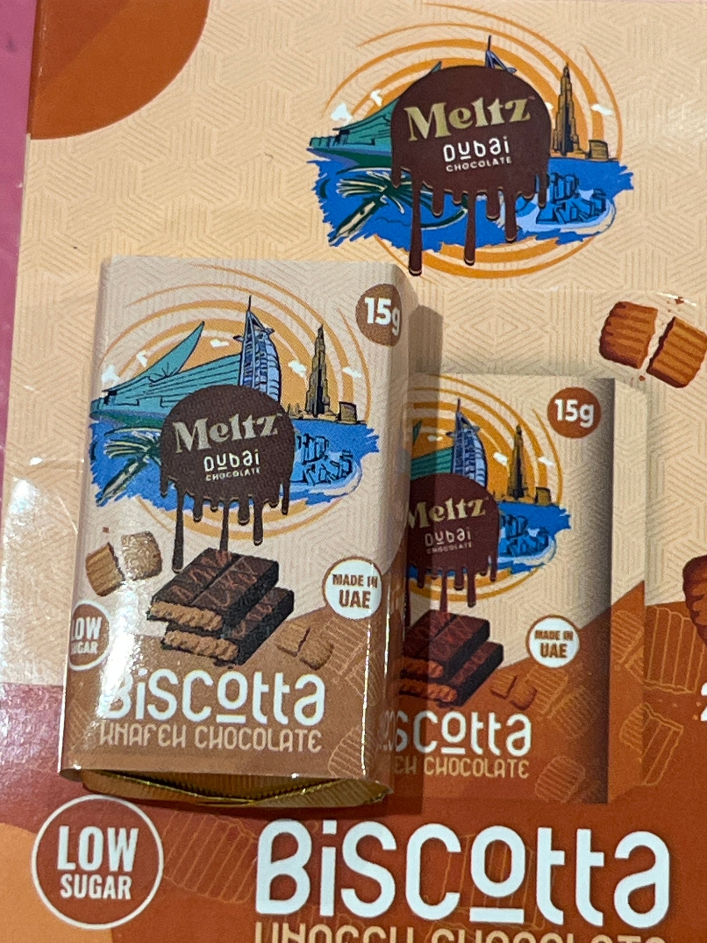 Meltz Dubai Biscotta Chocolate