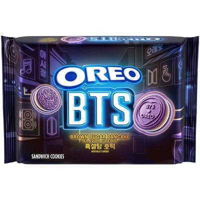 Oreos, BTS, brown sugar, pancake