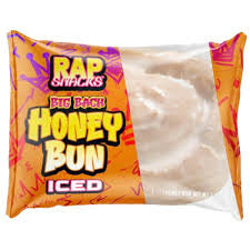Rap Snacks Big Back Honey Bun Iced