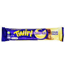 Cadbury twirl caramilk