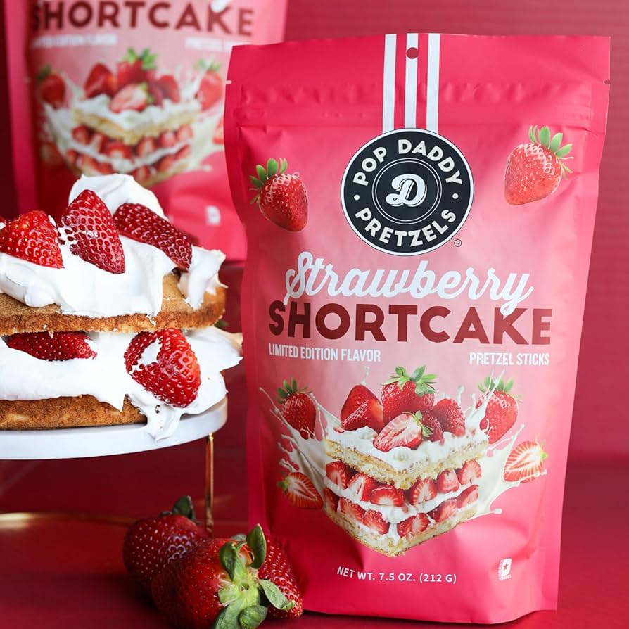Pop Daddy Strawberry Pretezels