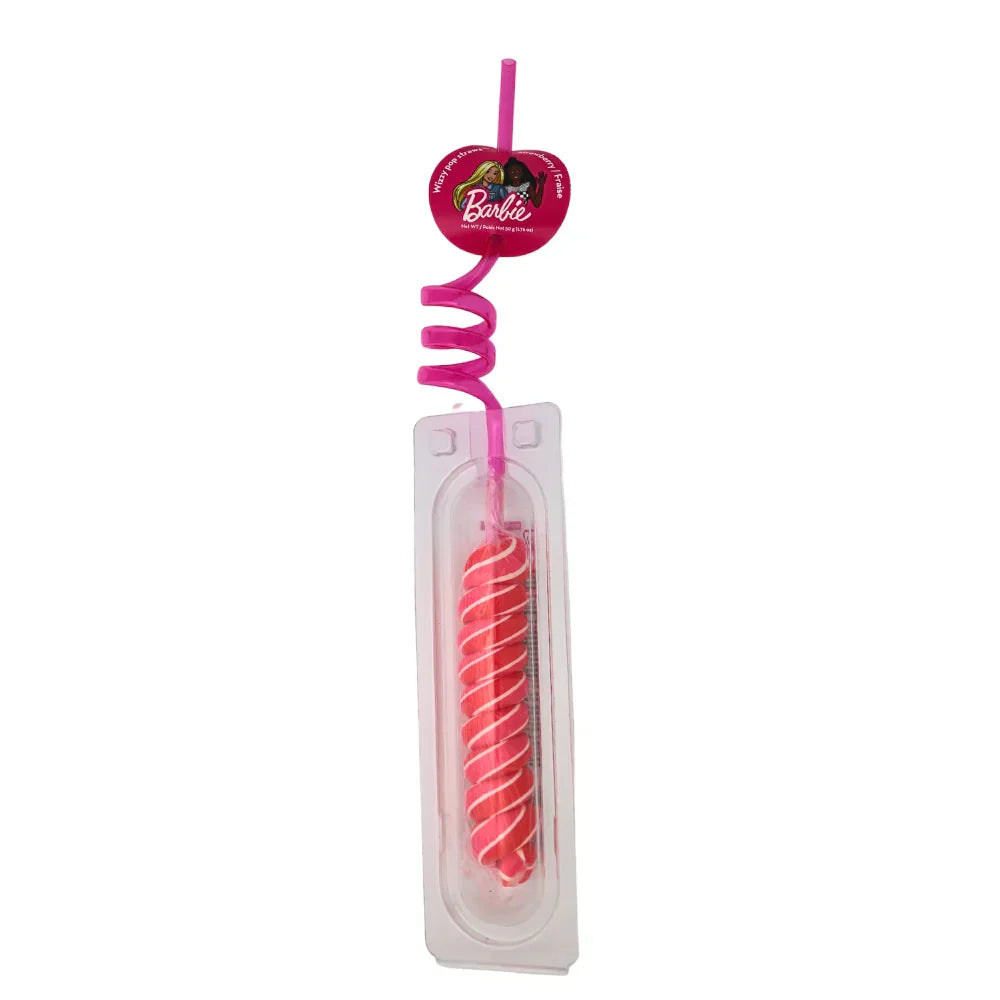 Barbie crazy pop straws