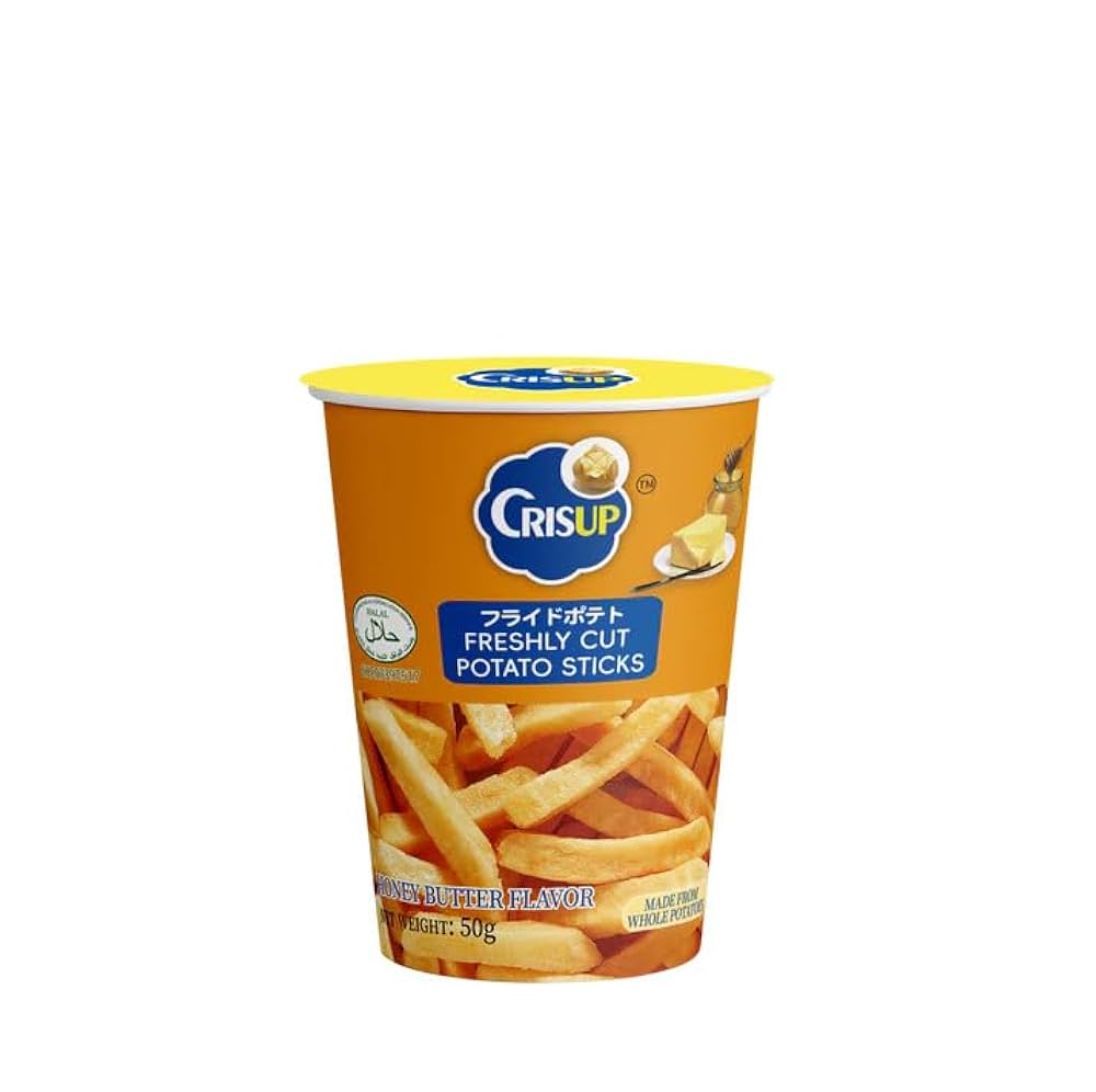 Cris Up Freshly Cut Potato Sticks Honey Butter Flavor