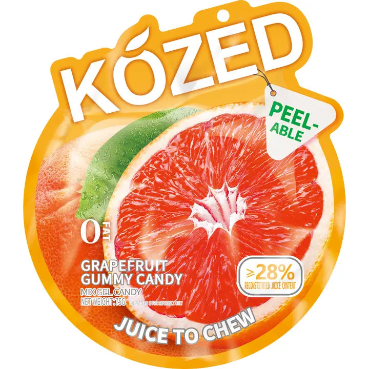 Kozed Grapefruit Gummy Candy