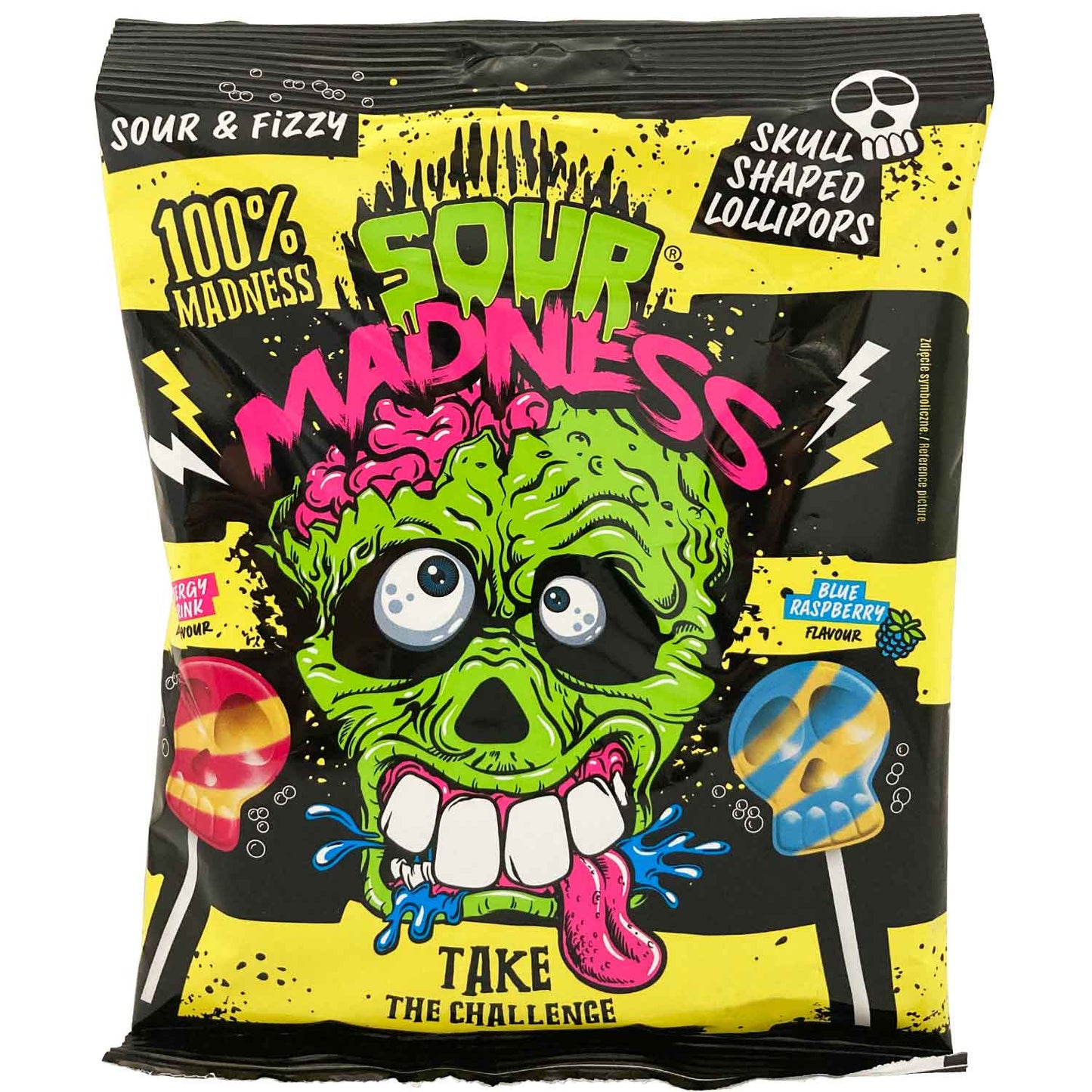 Sour Madness Lollipops