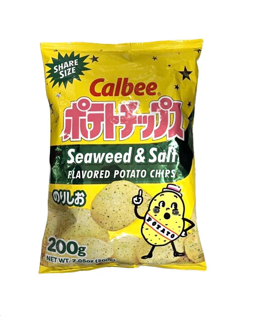 Calbee Seaweed and Salt Potato Chips