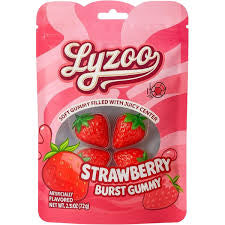 Lyzoo strawberry burst gummy