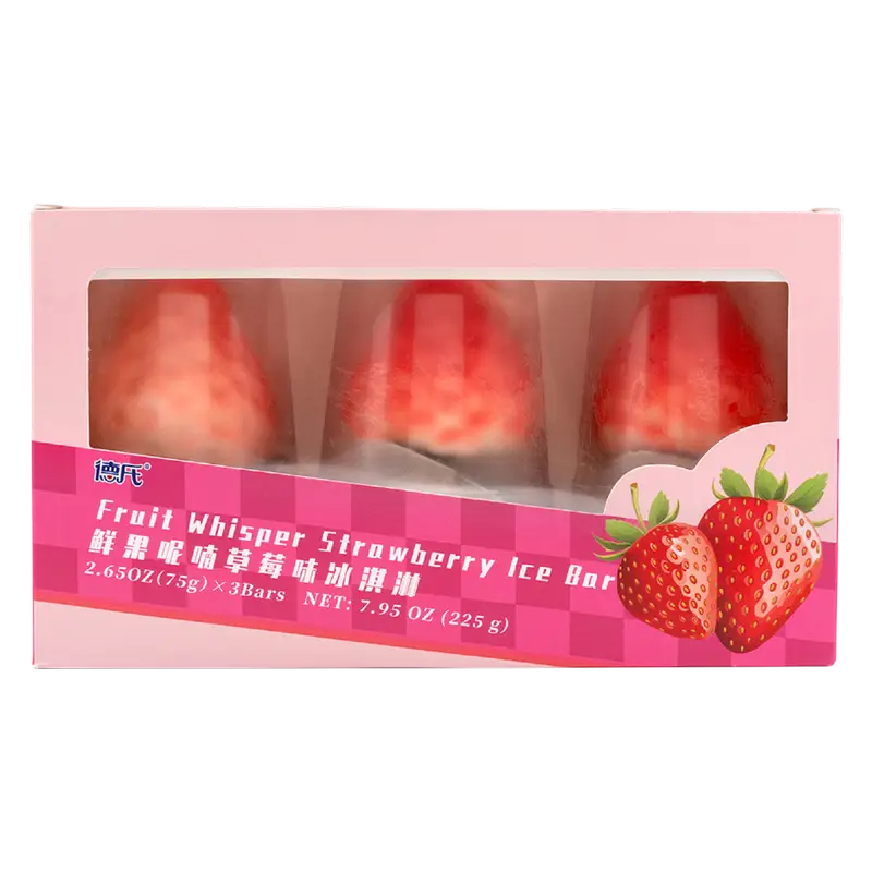 Strawberry Flavored Ice Cream
