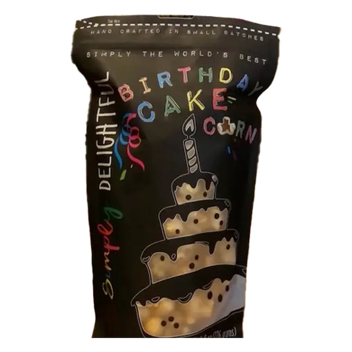 Simply delightful Birthday cake Popcorn