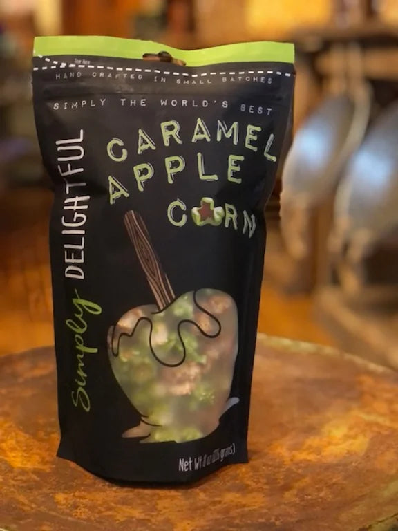 Simply delightful Caramel Apple popcorn
