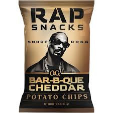 Rap Snacks Icon Snoop Dogg O.G BBQ Cheddar