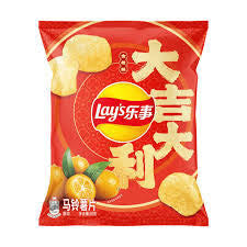 Lays citrus kumquat potato chips