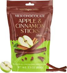 Milk chocolate apple & cinnamon sticks