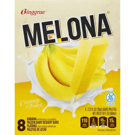 Melona creamy & fruity banana flavor