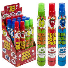Mega sour spray