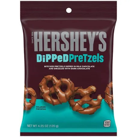 Hersheys Dipped Pretzels