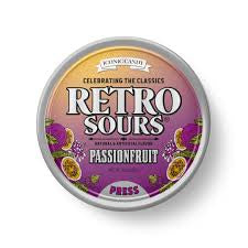 Retro sours passion fruit