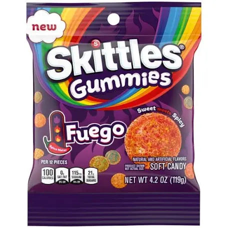Skittles Gummies Fuego