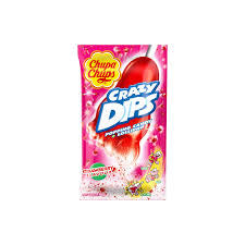 Crazy dips strawberry flavour