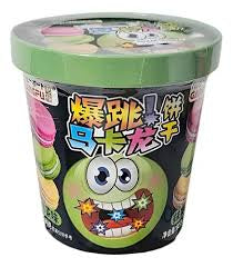 Gangfu macaron popping matcha