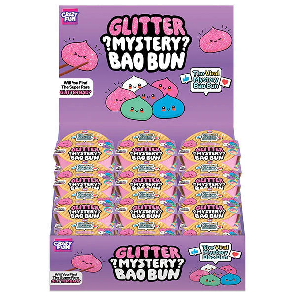Glitter mystery bao bun