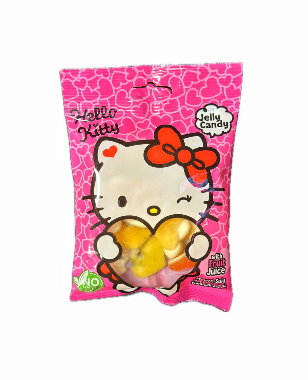Hello Kitty Heart Shaped Jelly Candy