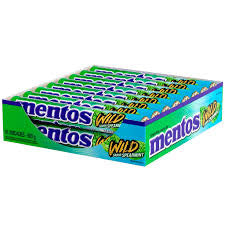 Mentos wild sabor spearmint