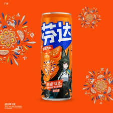 Orange flavor soda