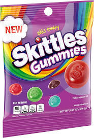 Wild berry skittles gummies