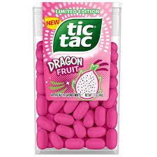 Tic tac dragon fruit