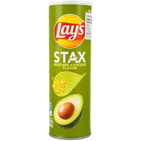 Lays Stax mustard avocado flavor